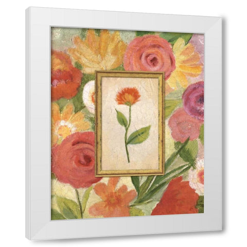 Sweet Romance I White Modern Wood Framed Art Print by Brissonnet, Daphne
