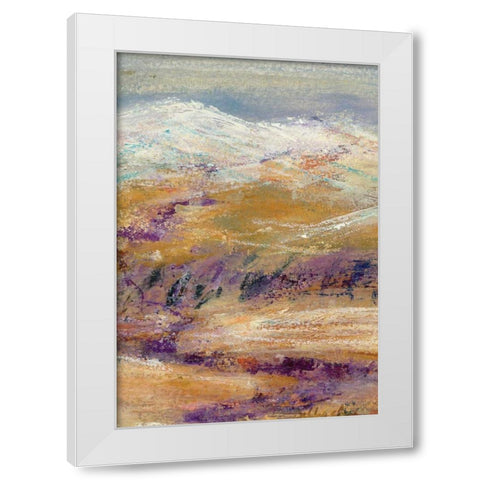 Montana I White Modern Wood Framed Art Print by Dilbeck, Nikki