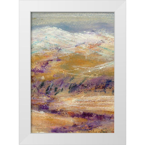 Montana I White Modern Wood Framed Art Print by Dilbeck, Nikki