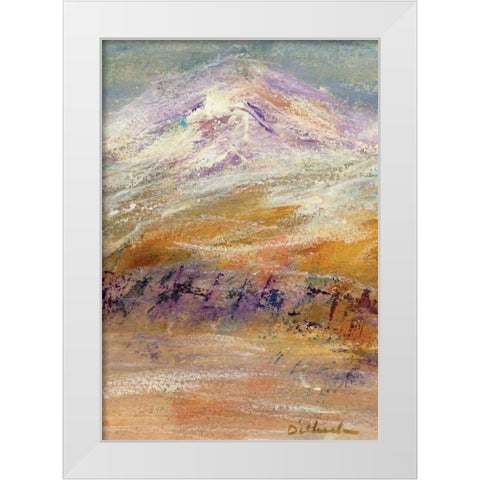 Montana II White Modern Wood Framed Art Print by Dilbeck, Nikki