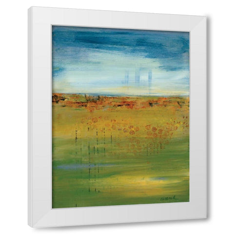 Earth:Sky White Modern Wood Framed Art Print by Dilbeck, Nikki