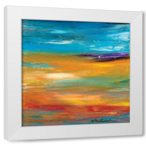 Fall White Modern Wood Framed Art Print by Dilbeck, Nikki