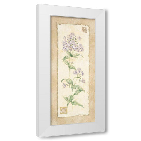 Phylox White Modern Wood Framed Art Print by Gladding, Pamela