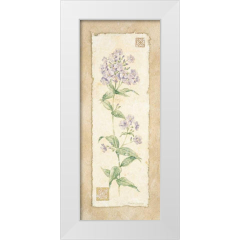 Phylox White Modern Wood Framed Art Print by Gladding, Pamela
