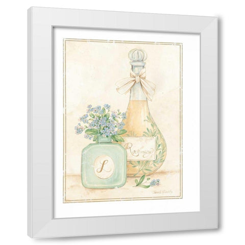Rosemary White Modern Wood Framed Art Print by Gladding, Pamela