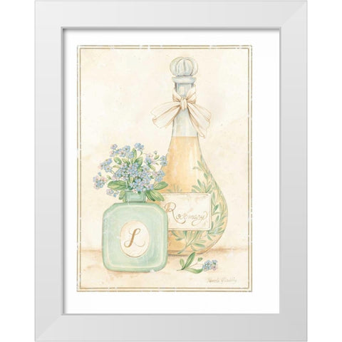 Rosemary White Modern Wood Framed Art Print by Gladding, Pamela