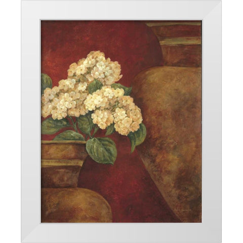 Tuscan Summer I White Modern Wood Framed Art Print by Gladding, Pamela