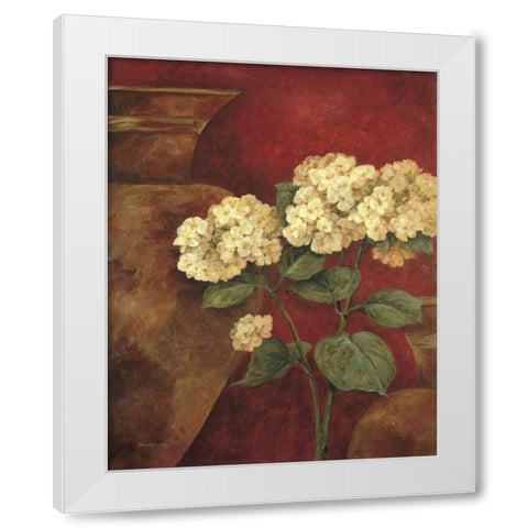 Tuscan Summer II White Modern Wood Framed Art Print by Gladding, Pamela
