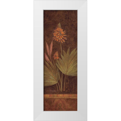 Silk Road Passage I White Modern Wood Framed Art Print by Gladding, Pamela