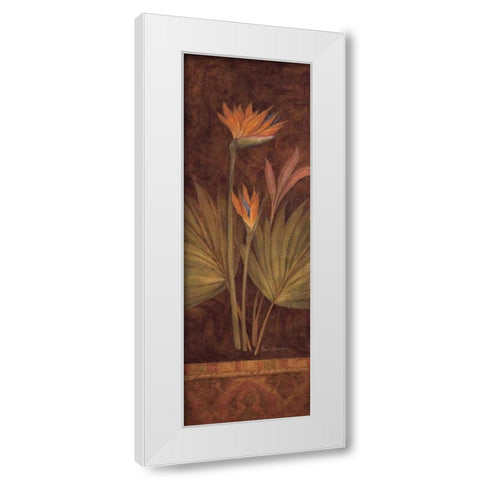 Silk Road Passage II White Modern Wood Framed Art Print by Gladding, Pamela