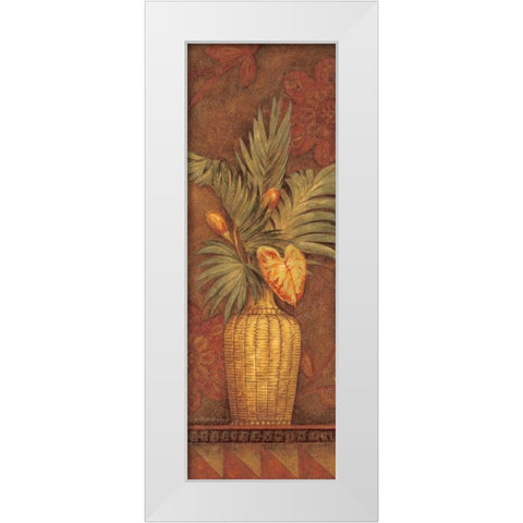 Cayo Largo I White Modern Wood Framed Art Print by Gladding, Pamela