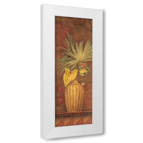 Cayo Largo II White Modern Wood Framed Art Print by Gladding, Pamela