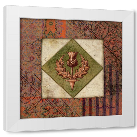 Olive Archivae White Modern Wood Framed Art Print by Gladding, Pamela