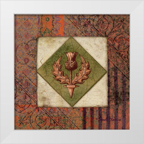 Olive Archivae White Modern Wood Framed Art Print by Gladding, Pamela