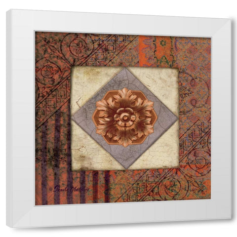 Lavender Archivae White Modern Wood Framed Art Print by Gladding, Pamela