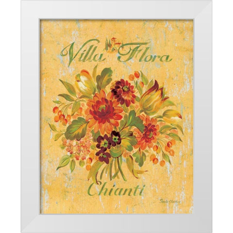 Chianti White Modern Wood Framed Art Print by Gladding, Pamela