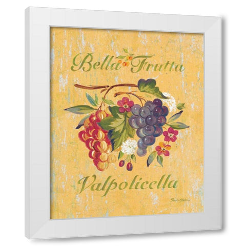 Valpolicella White Modern Wood Framed Art Print by Gladding, Pamela
