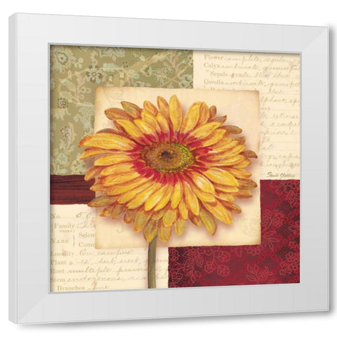 Bella Donna III White Modern Wood Framed Art Print by Gladding, Pamela