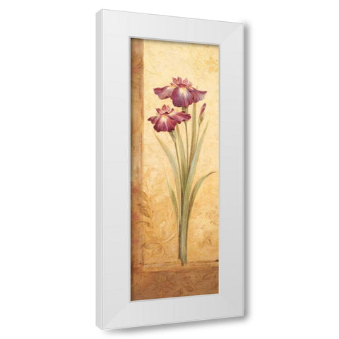 Grandiflora I White Modern Wood Framed Art Print by Gladding, Pamela