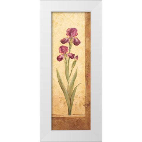 Grandiflora II White Modern Wood Framed Art Print by Gladding, Pamela