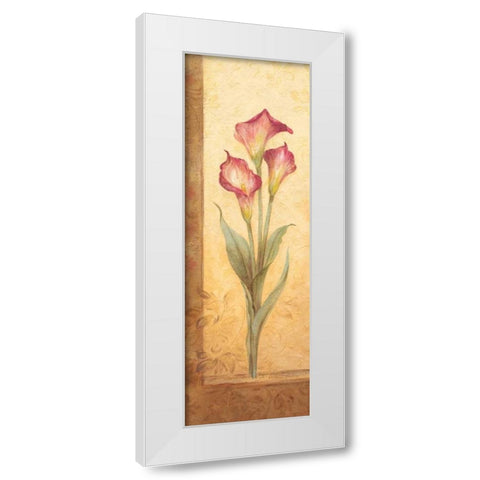 Grandiflora III White Modern Wood Framed Art Print by Gladding, Pamela