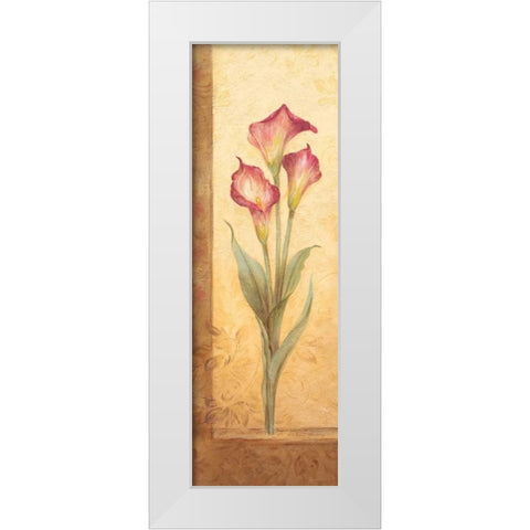 Grandiflora III White Modern Wood Framed Art Print by Gladding, Pamela