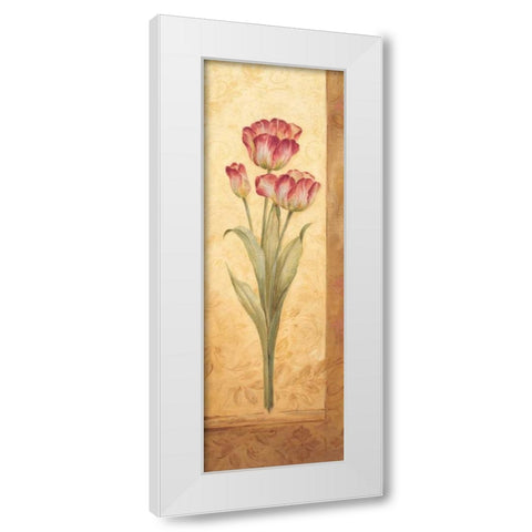 Grandiflora IV White Modern Wood Framed Art Print by Gladding, Pamela