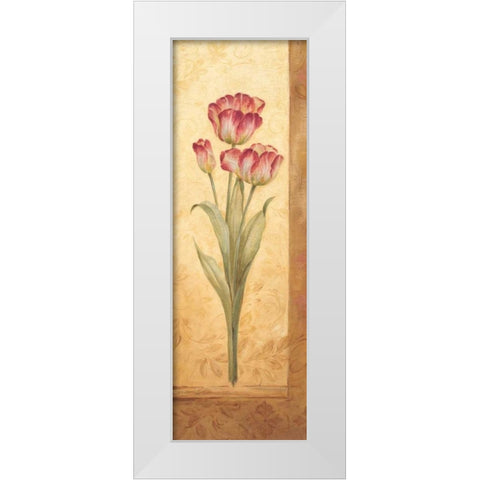 Grandiflora IV White Modern Wood Framed Art Print by Gladding, Pamela