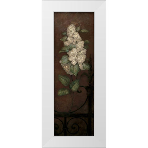 Gramercy Park Panel II White Modern Wood Framed Art Print by Gladding, Pamela