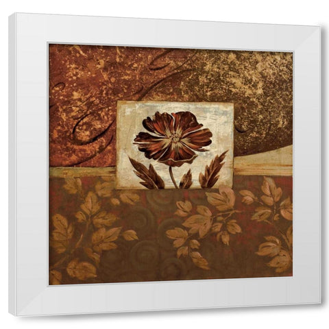 At Waters Edge I White Modern Wood Framed Art Print by Gladding, Pamela