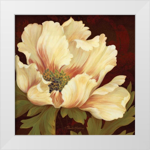 Il Ballo Baronne II White Modern Wood Framed Art Print by Gladding, Pamela