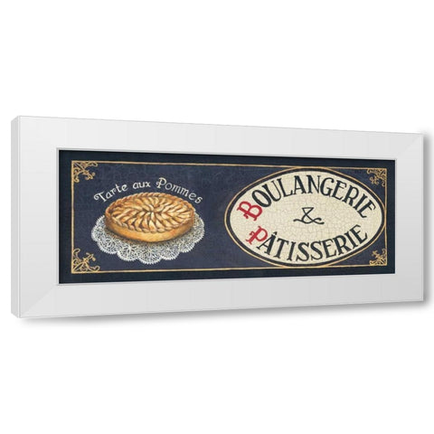 Tarte White Modern Wood Framed Art Print by Gorham, Gregory