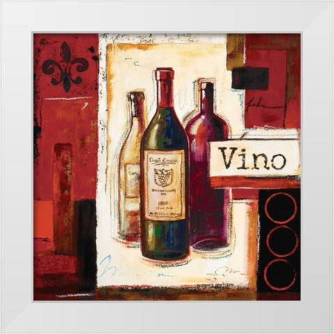 Evening Spirits II White Modern Wood Framed Art Print by Gorham, Gregory