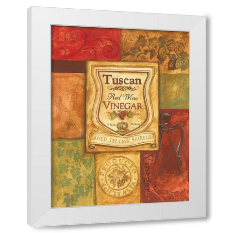 Tuscan Vinegar White Modern Wood Framed Art Print by Gorham, Gregory