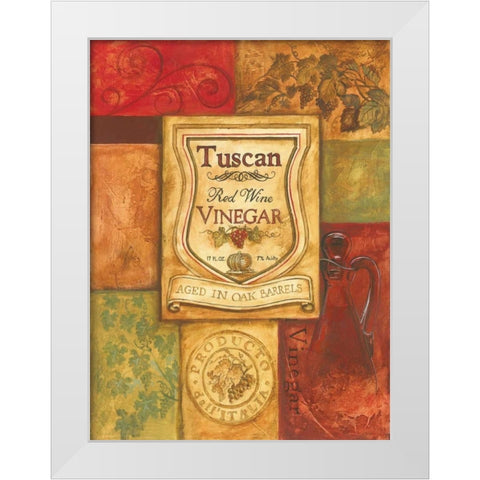 Tuscan Vinegar White Modern Wood Framed Art Print by Gorham, Gregory