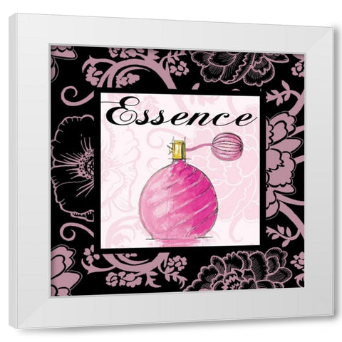 Fashion Pink Essence White Modern Wood Framed Art Print by Gorham, Gregory