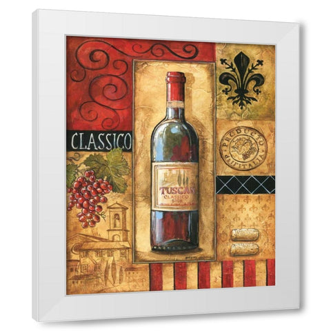 Tuscan Classico White Modern Wood Framed Art Print by Gorham, Gregory
