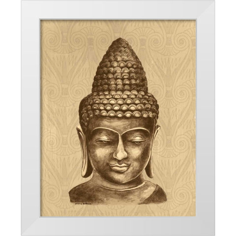 Lopburi I White Modern Wood Framed Art Print by Gorham, Gregory