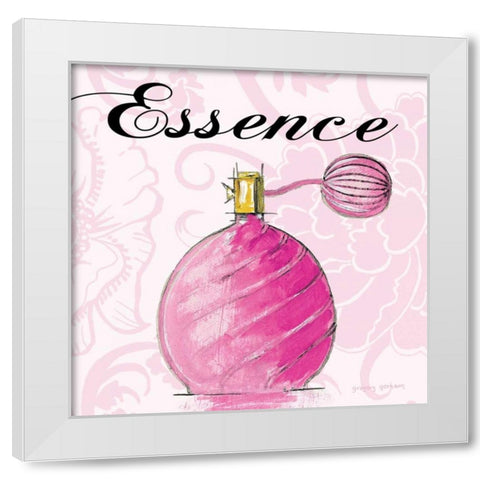 Essence White Modern Wood Framed Art Print by Gorham, Gregory