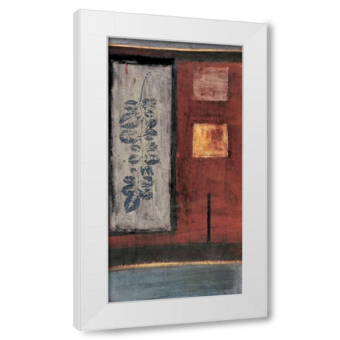 Earth White Modern Wood Framed Art Print by Hargittai, Paul