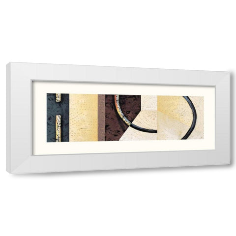 Line and Verse #II8 White Modern Wood Framed Art Print by Holland, Cynthia