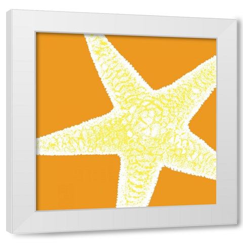 Graphic Shell I White Modern Wood Framed Art Print by Harbick, N