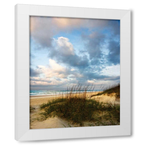 Cotton Candy Sunrise II White Modern Wood Framed Art Print by Hausenflock, Alan