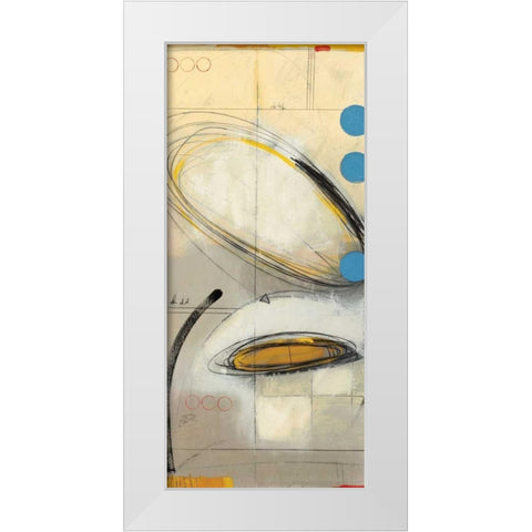 Cosmic I White Modern Wood Framed Art Print by Bach, Marci