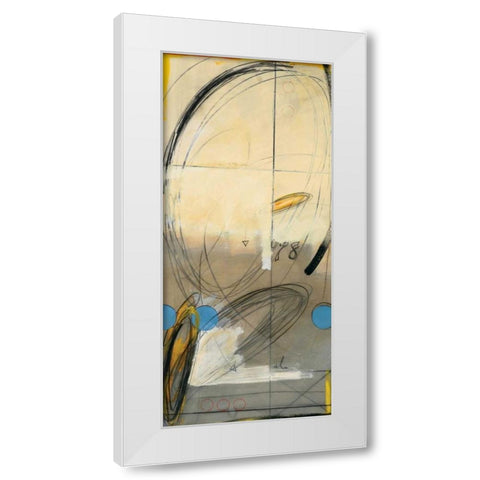 Cosmic II White Modern Wood Framed Art Print by Bach, Marci