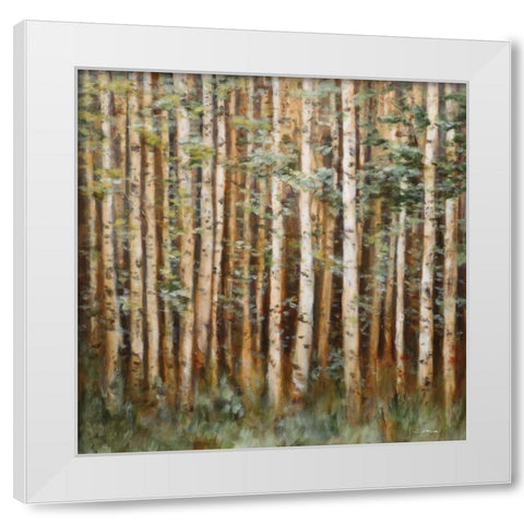 Aspen Beauty I White Modern Wood Framed Art Print by Lee, Scott