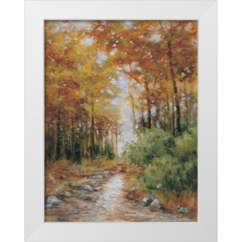 Country Retreat II White Modern Wood Framed Art Print by Lee, Scott