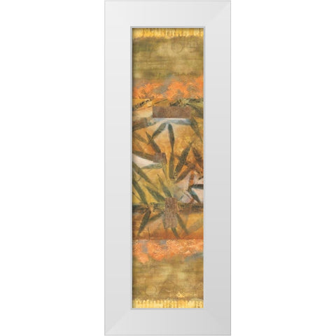 Bamboo Passion I White Modern Wood Framed Art Print by Lee, Scott