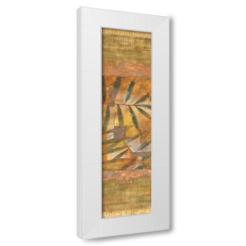 Bamboo Passion II White Modern Wood Framed Art Print by Lee, Scott