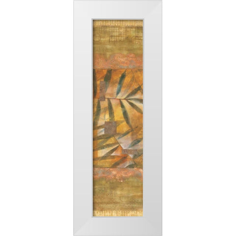 Bamboo Passion II White Modern Wood Framed Art Print by Lee, Scott